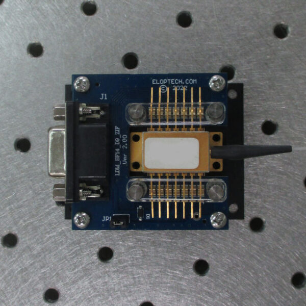 ZIF socket Laser Diode type-1 Mount - populated - top